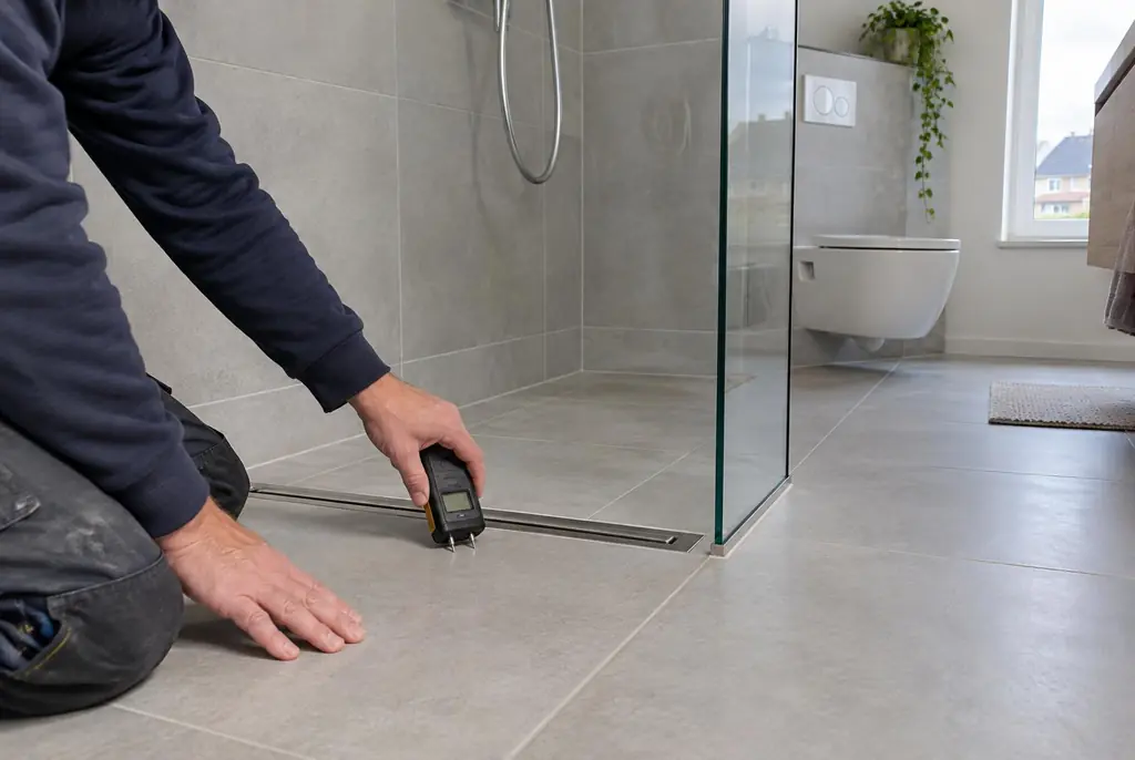 Lekdetectie Uddel – badkamer in een nieuwbouwwoning