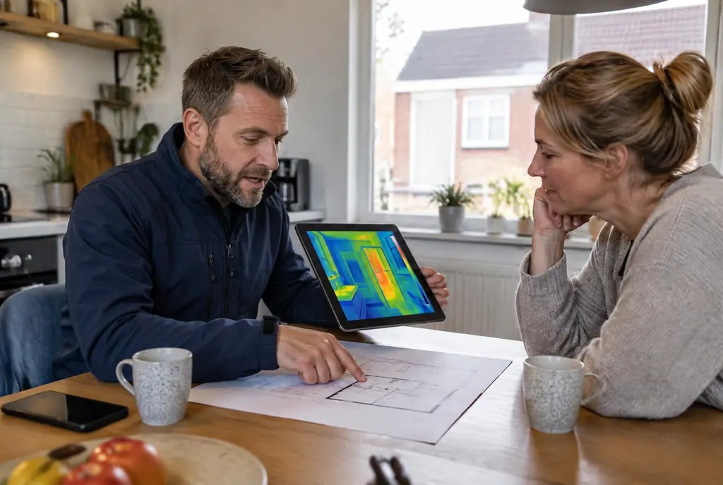 Lekdetectie Uddel – bevindingen bespreken aan de keukentafel
